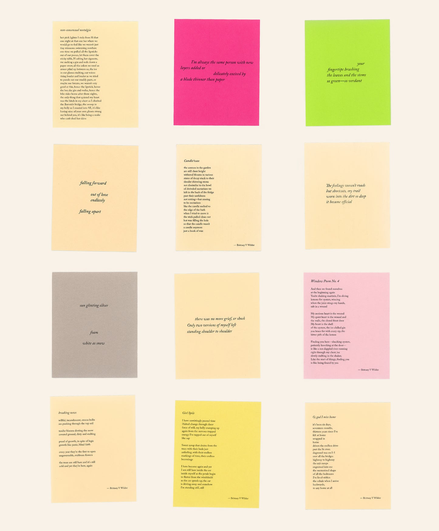 Poem Club Year One Set